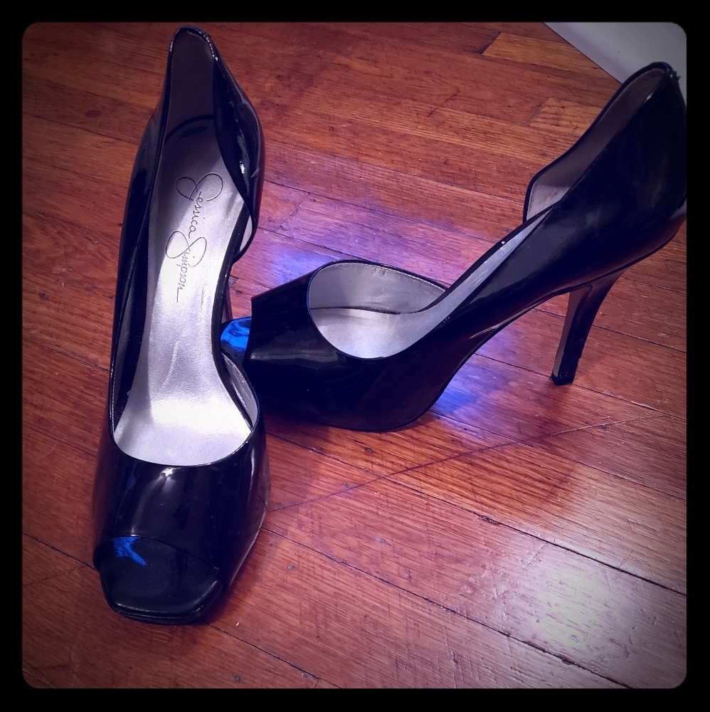 Jessica Simpson Open Toe Heels